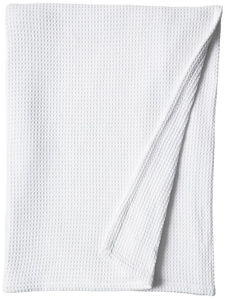 - Queen Blanket, Luxury Cotton Bedding, Soft Home Decor with Waffle Weave Kni...