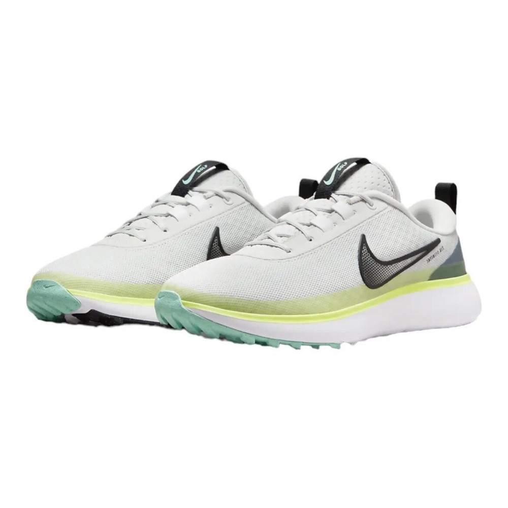 Nike Infinity Ace Next Nature Spikeless Golf Shoes Photon Dust Volt Men’s Size 10