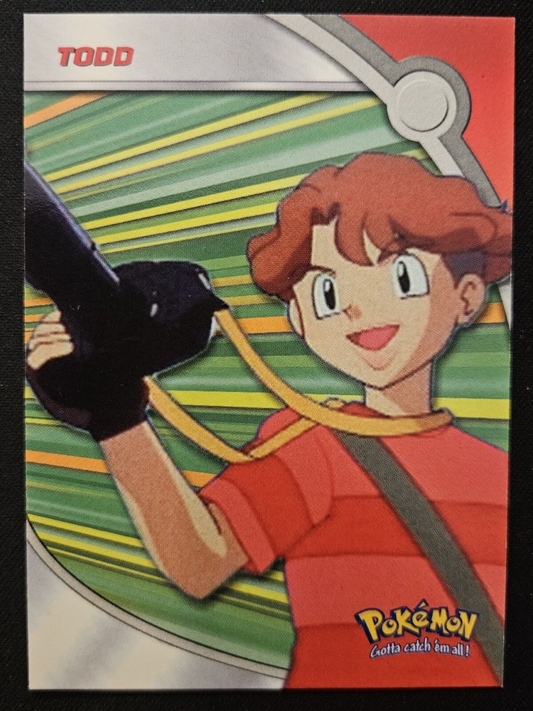 Todd HV3 Topps TV Animation Edition Heroes Villains Pokemon Trading Card CG NM 2000