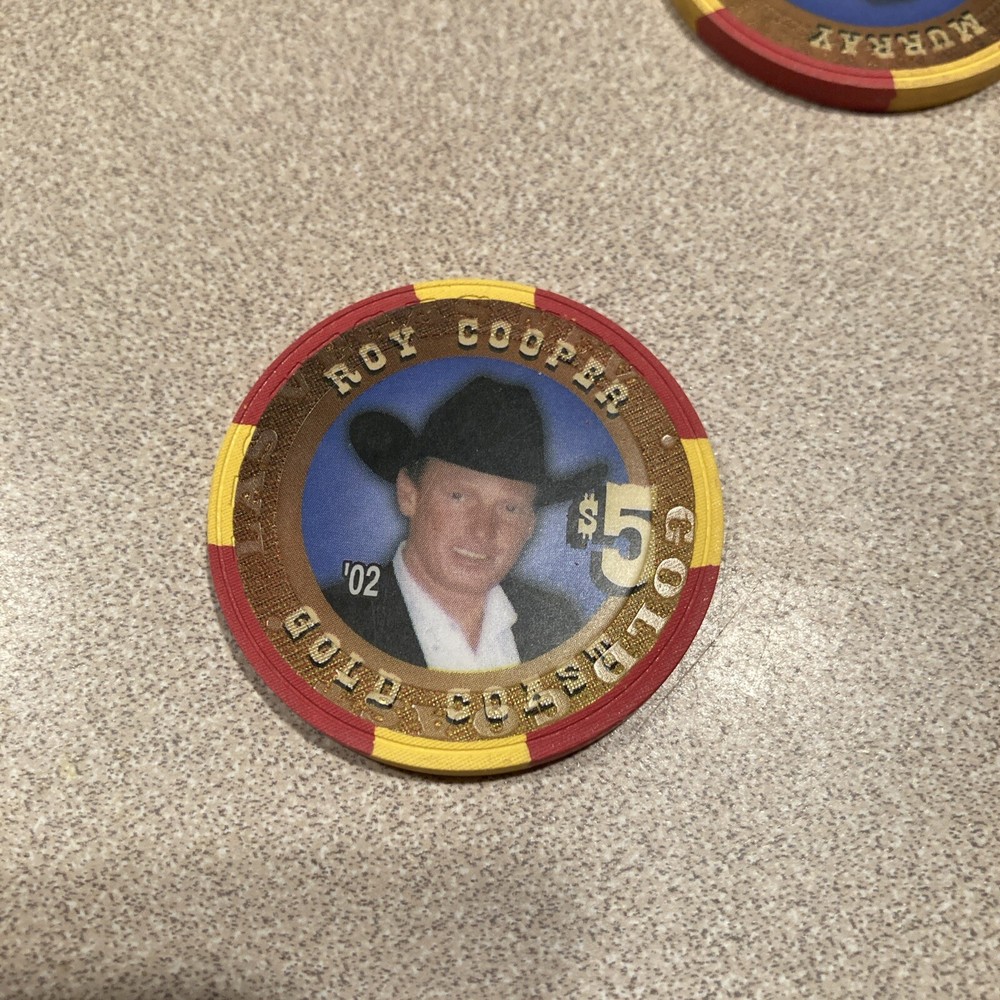 $5 gold coast rodeo    Roy Cooper casino chip las vegas obsolete