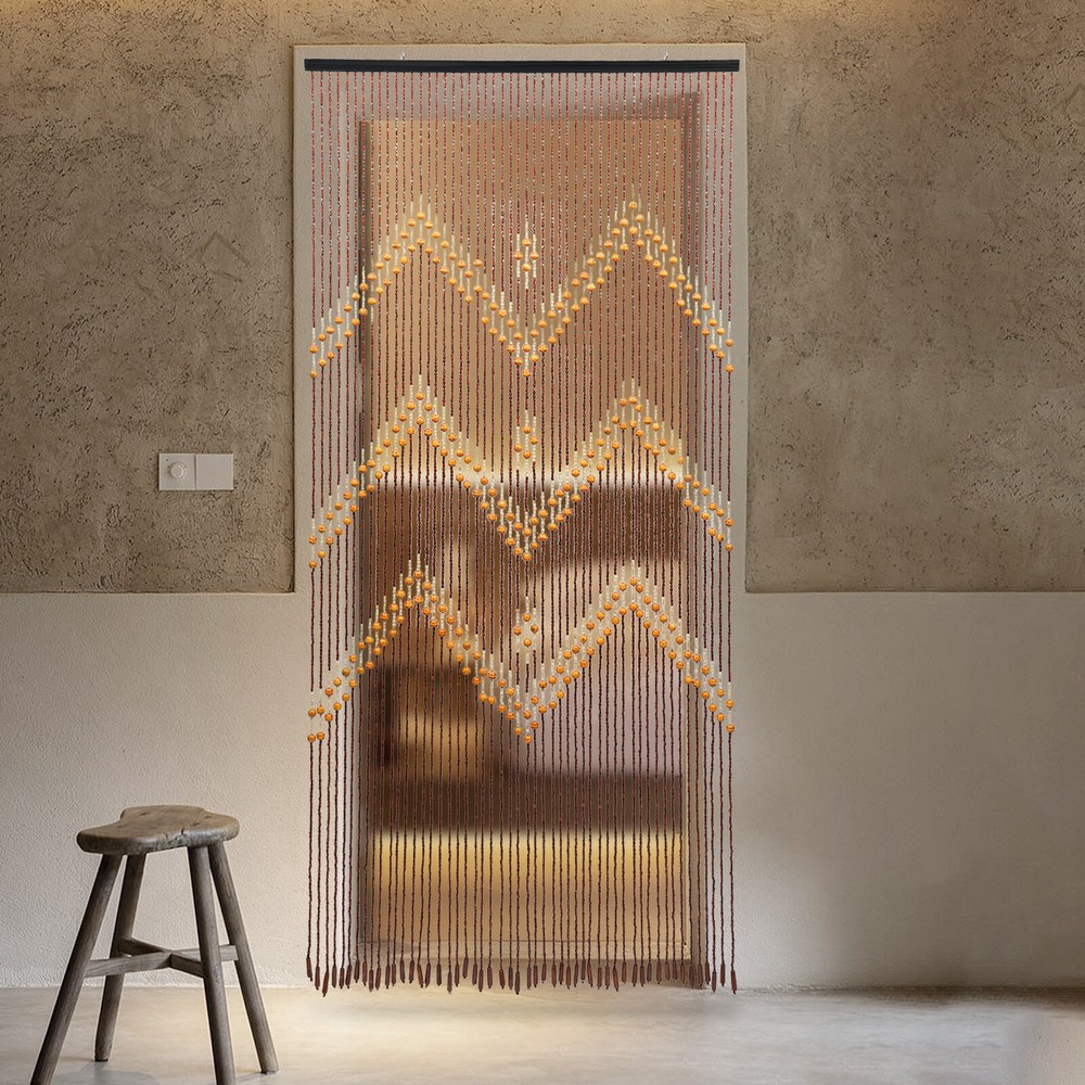 Natural Bamboo 52 Strands Handmade Curtain Beads Window Door Shoji Room Divider