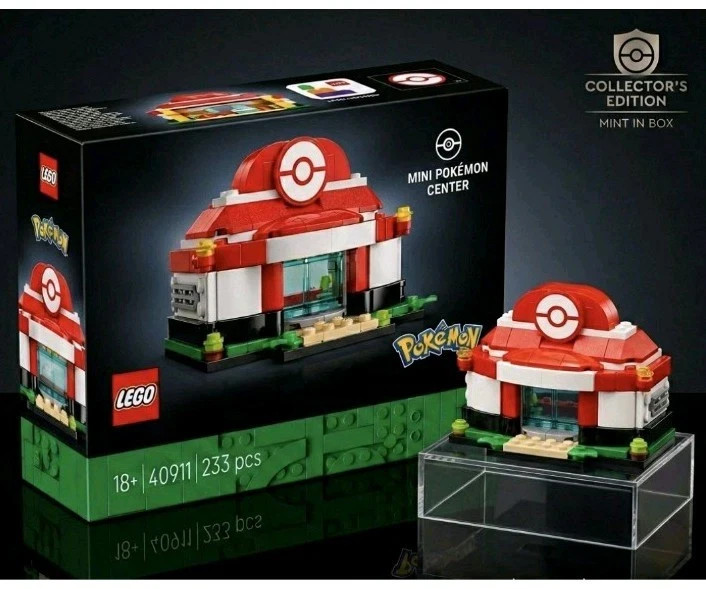 LEGO (40911) Mini Pokemon Center - Brand New Sealed IN HAND  ✅