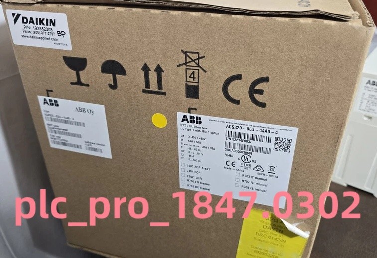 1PCS Brand New ABB ACS320-03U-44A0-4 Inverter Brand New  Fast delivery