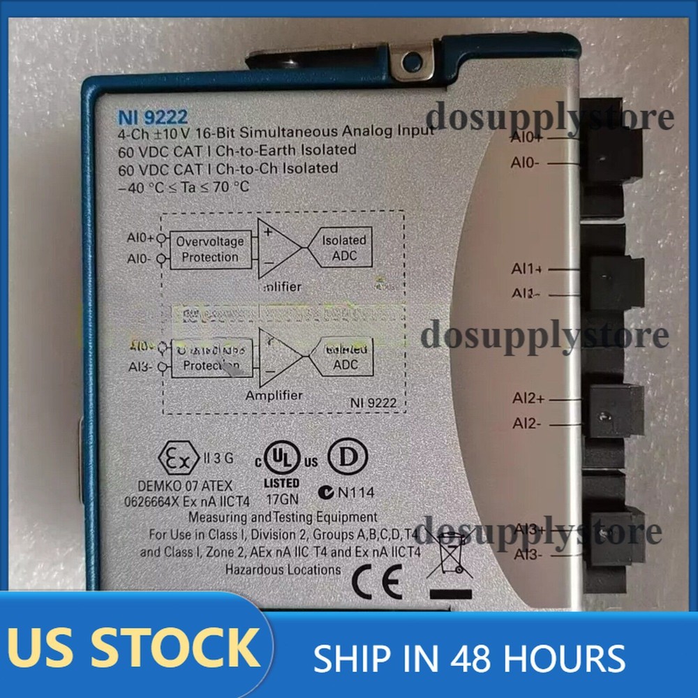 NEW National Instruments NI 9222 NI-9222 Analog Input Module