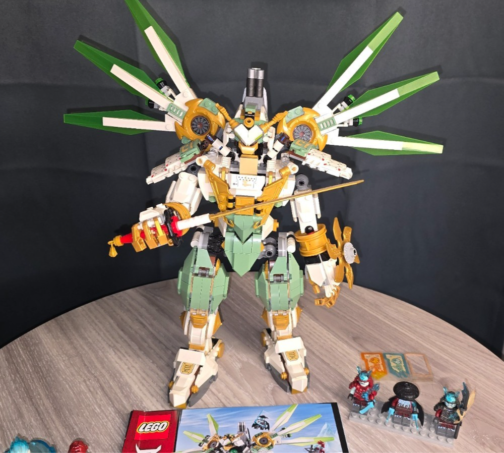 LEGO NINJAGO Lloyd Titan Mech 70676 99% Complete No Box Instructions Included  