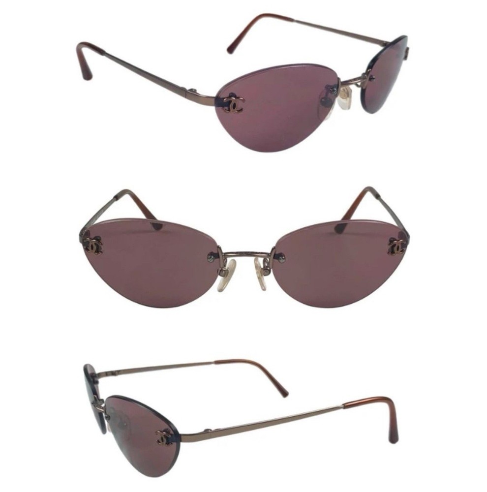 Vintage Chanel CC logo sunglasses size 130 preloved