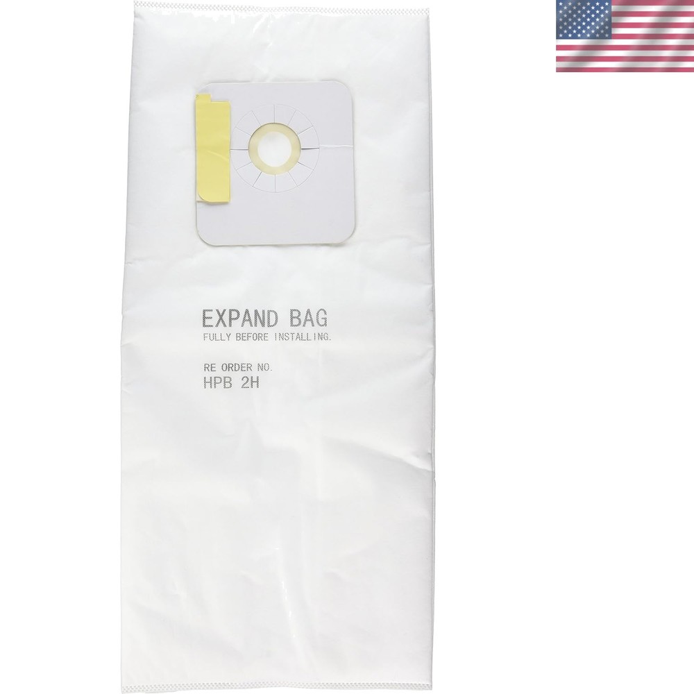 Lightweight HEPA Style Replacement Bags - 7 Gal, 3-Pack for Central Vacuums