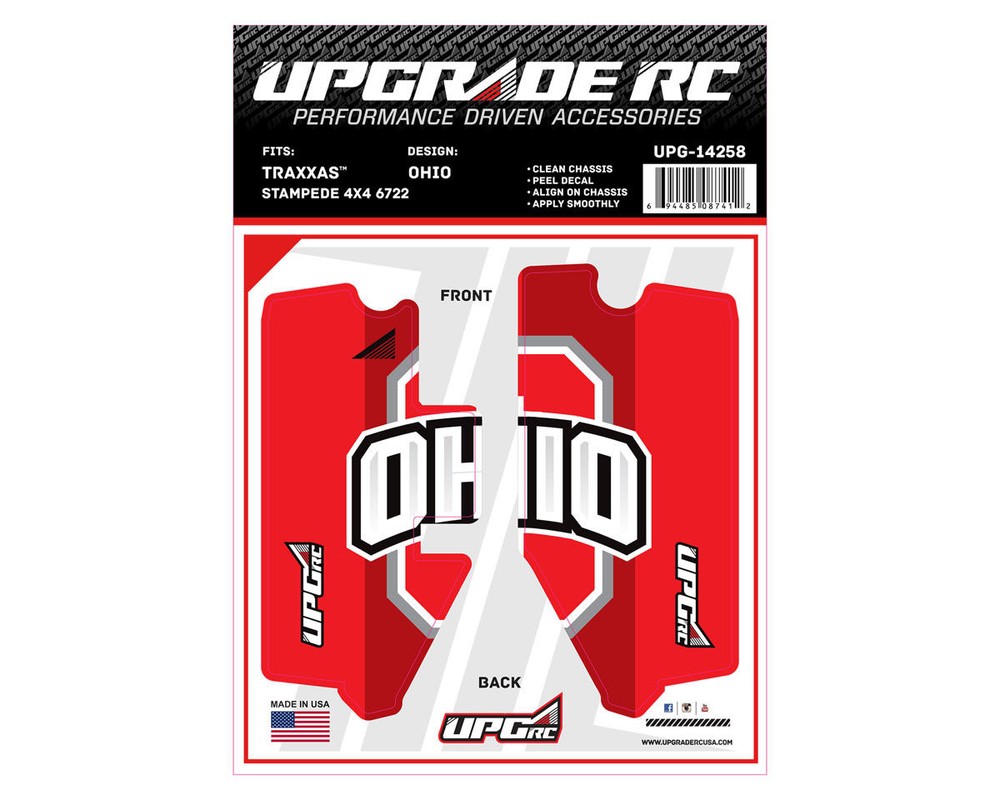 UpGrade RC Chassis Protector for Traxxas® Stampede® 4x4 (Ohio) (1) [UPG-14258]