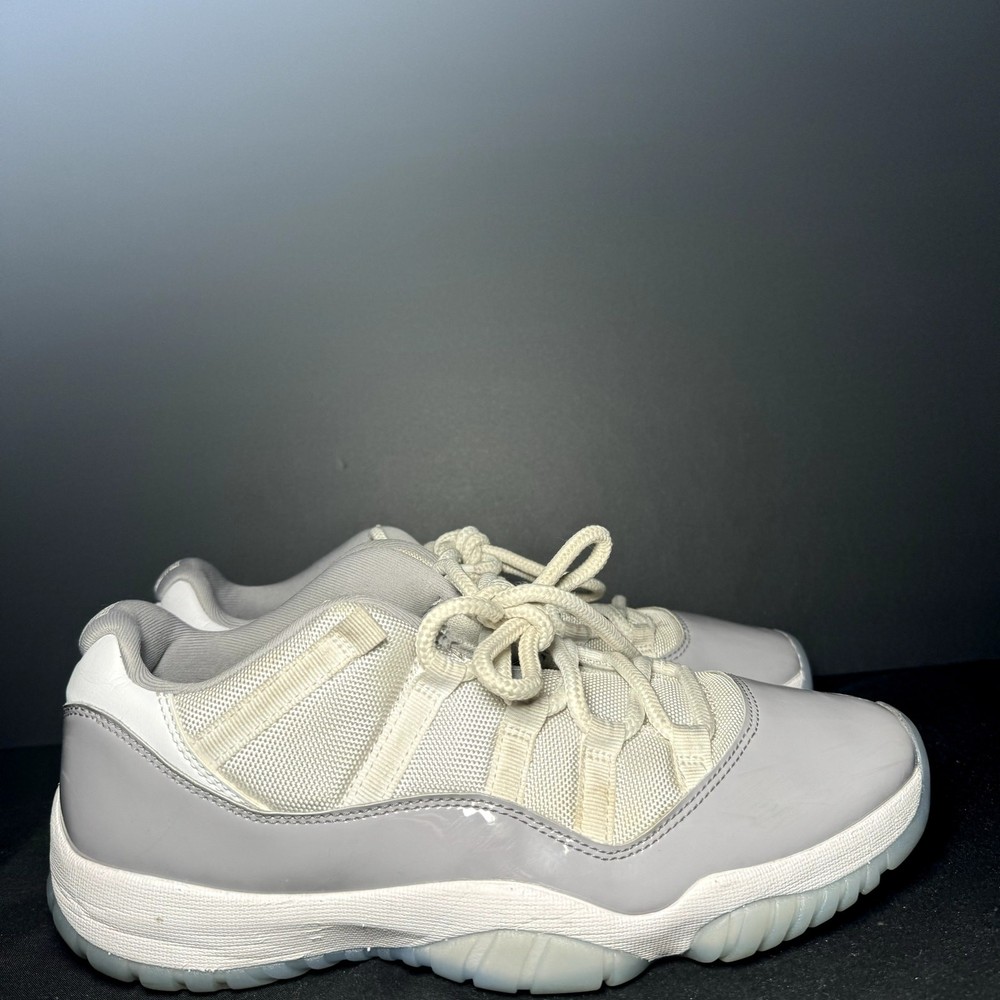 Size 9.5 - Nike Air Jordan 11 Retro Low Cement Grey Men's Shoes - AV2187 140