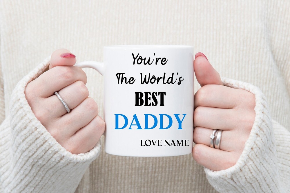 World Best Daddy Mug 11oz Mug Tea Coffee Gifts For Everyone Cup Personalised