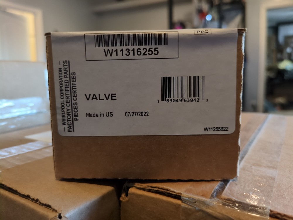 Whirlpool WFW6620HC0 Washer Water Inlet Valve W11036934 W11316255