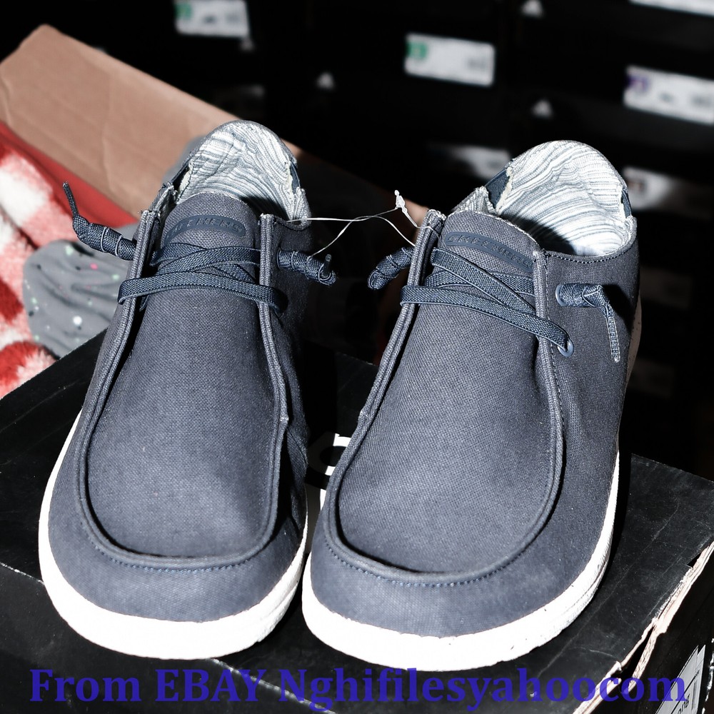 size 12 Blue (Navy) Skechers‎ Melson-Chad Slip-On Sneakers