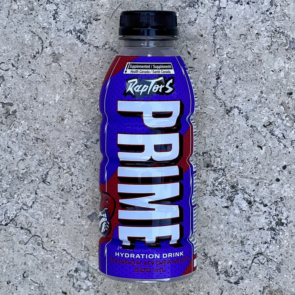 PRIME Hydration | Toronto Raptors V2 Purple 500ml CA Exclusive 🏀🇨🇦 | IN HAND✅