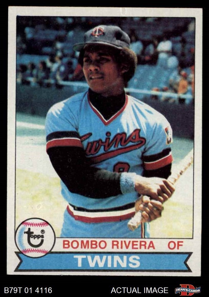 1979 Topps #449 Bombo Rivera Twins 4 - VG/EX