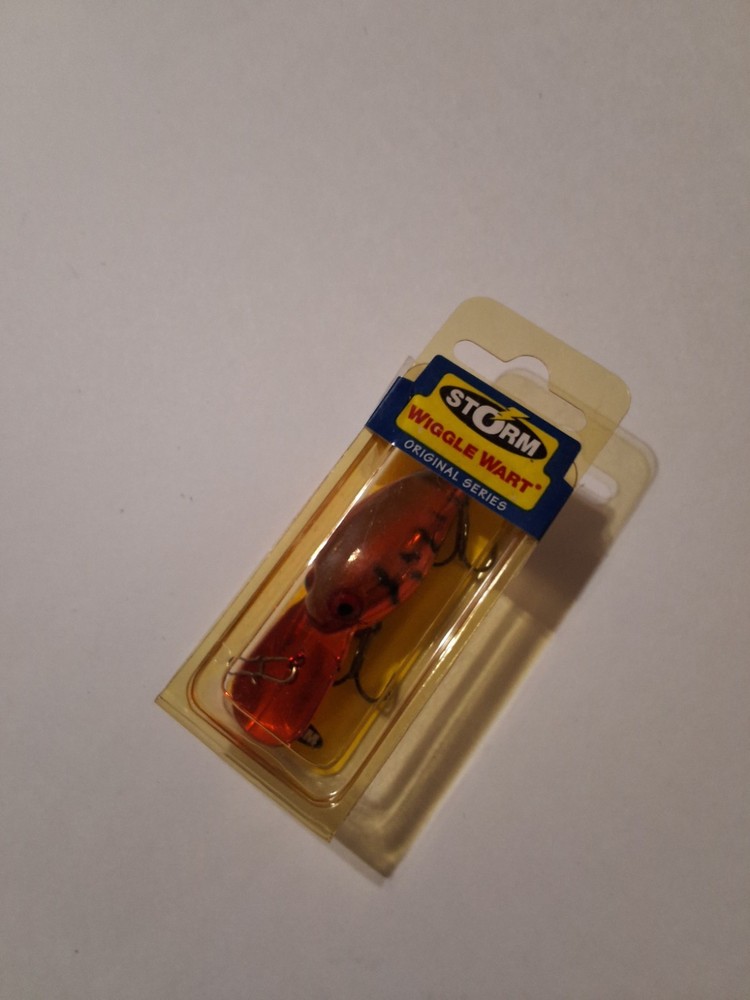 STORM WIGGLE WART ORIGINAL SERIES NOS V627 MET RED/ BLACK SQGL  RARE
