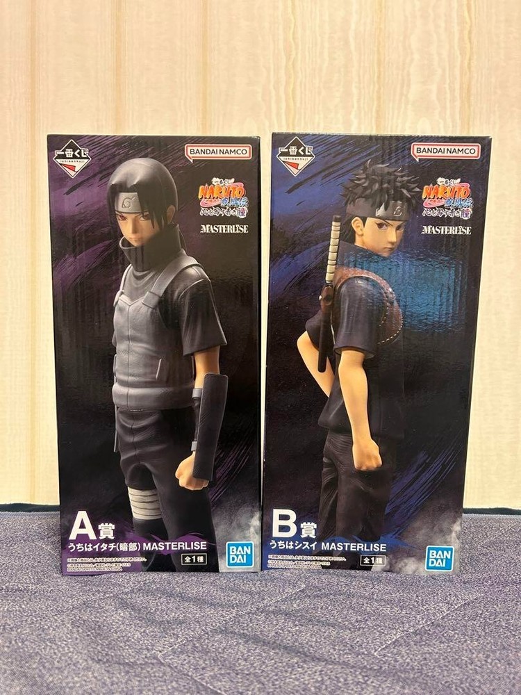 Ichiban kuji NARUTO Shippuden Itachi Uchiha & Shisui Uchiha Figure set of 2