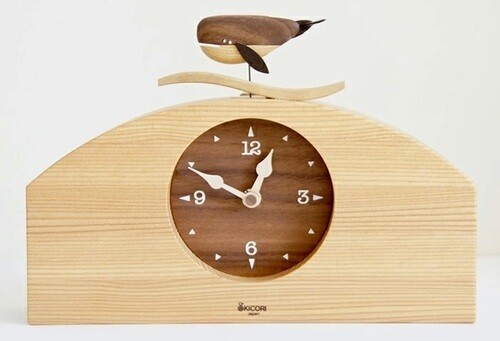 KICORI Whale Clock Wall Clock Made in Japan