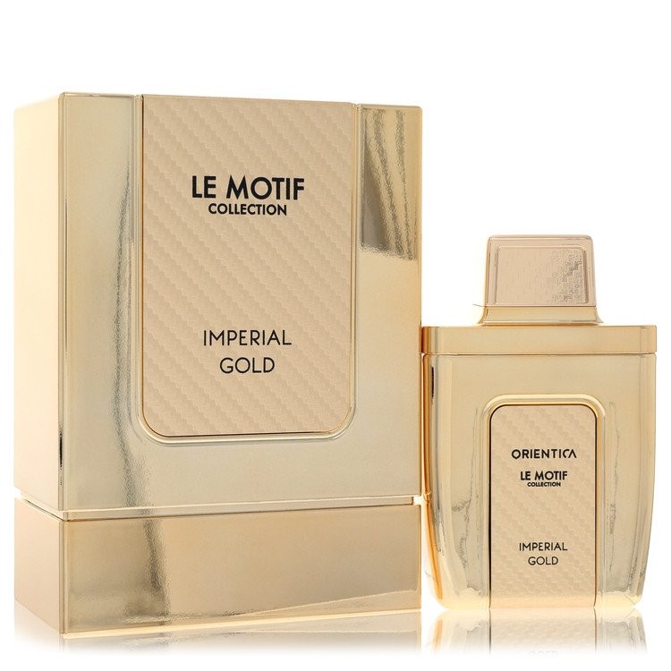 Orientica Le Motif Imperial Gold by Orientica Eau De Parfum Spray 2.9 oz For Men