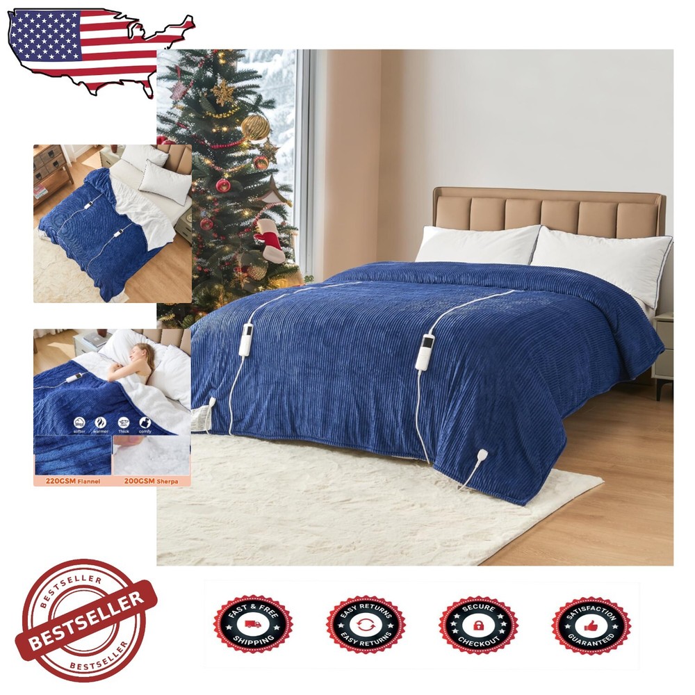 Luxury Queen Heated Blanket 84