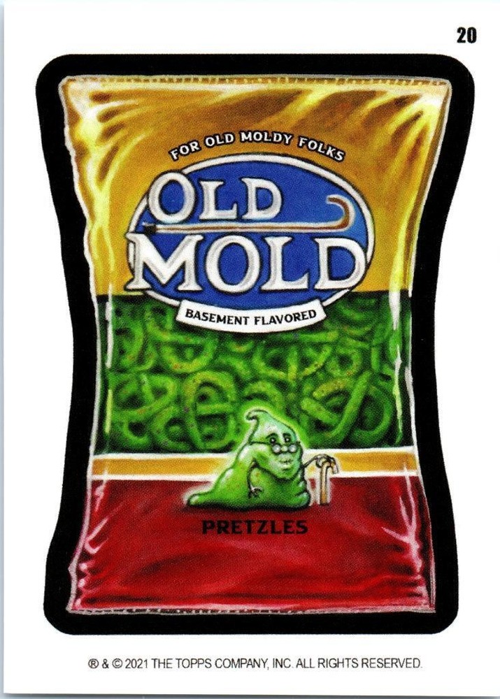 2021 Wacky Packages Old Mold Variant Coupon Backed Card #20-image