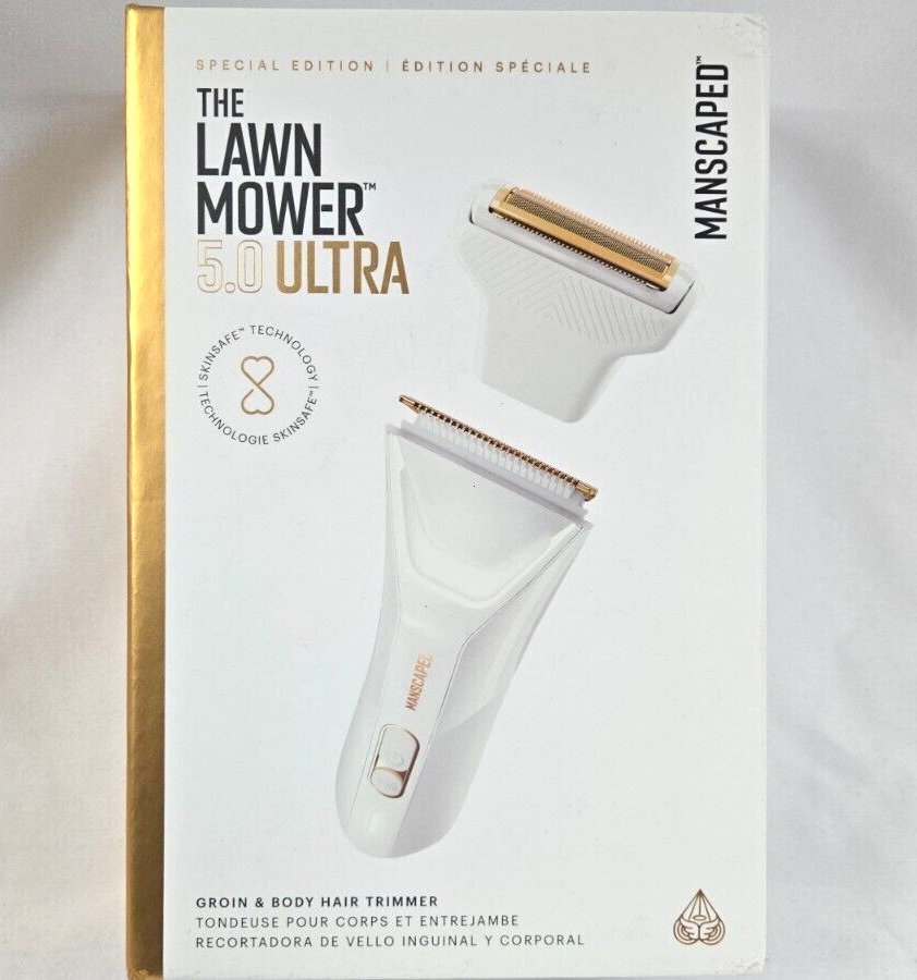 New Sealed Manscaped The Lawn Mower 5.0 Ultra White Hot Special Edition Trimmer