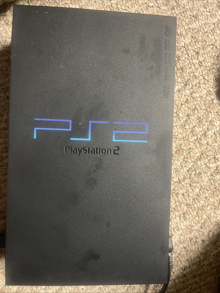 PS2 Console with Controller and 3 Games Bundle  