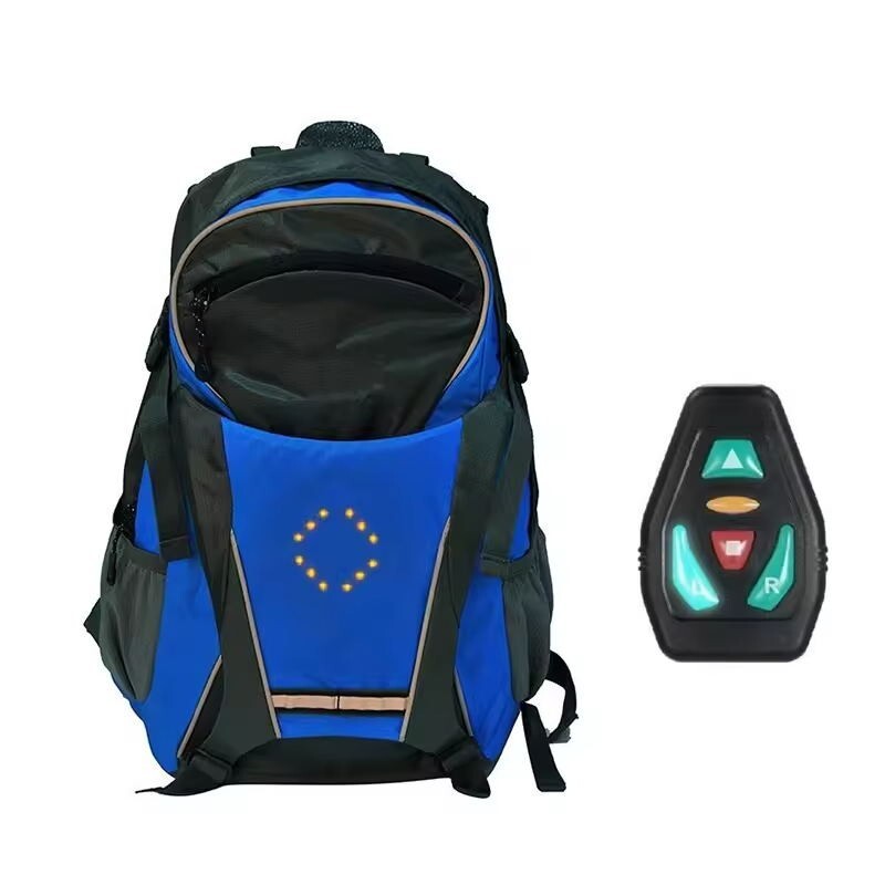 18L LED Turn Signal Light Safety Cycling Bike backpack Sports Hiking Backpack