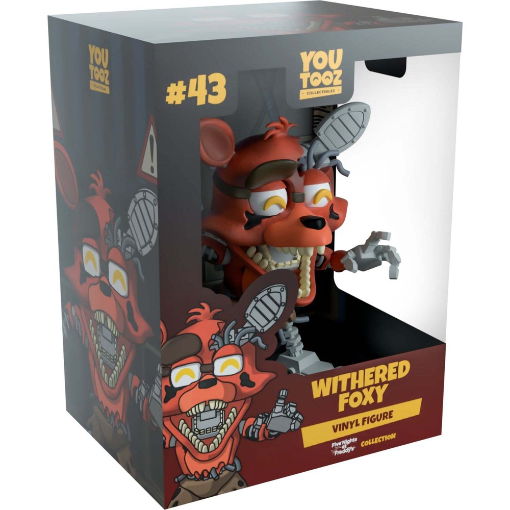 Youtooz Withered Foxy Vinyl Figure #43 - Five Nights at Freddy's Collectible