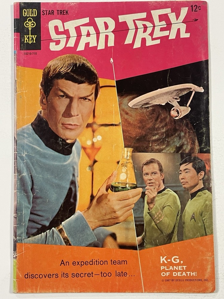 Star Trek #1 (Western October 1967) Good +