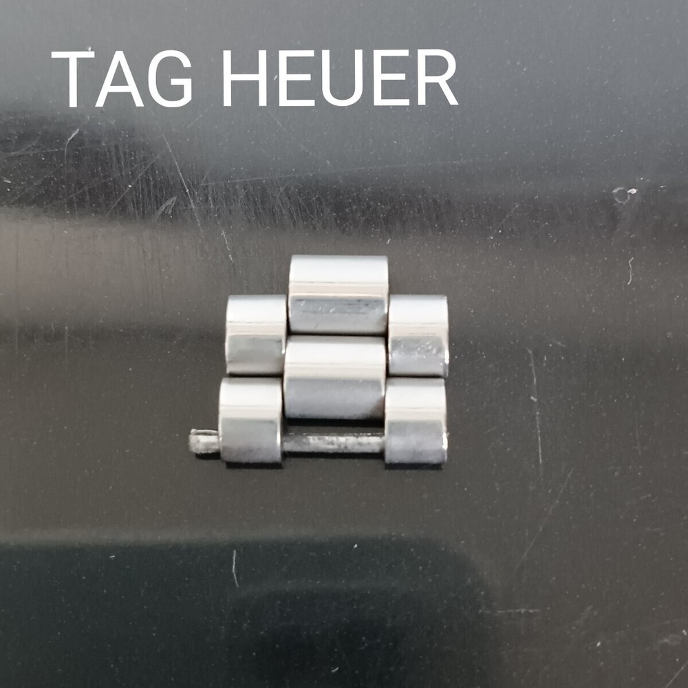 TAG Heuer 12mm 962 208 Ladies Silver Watch Belt Bracelet with 2 Extra Links  