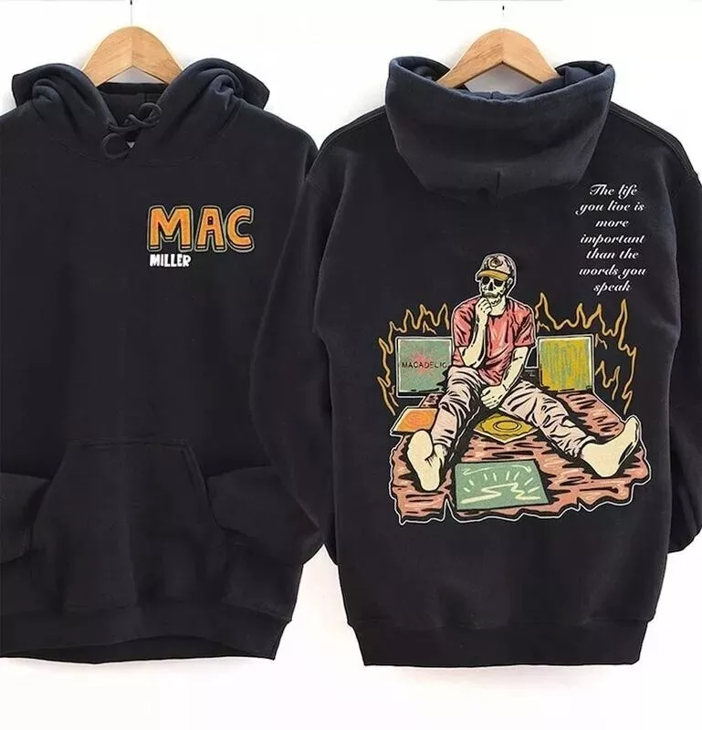 Mac Millers 90S Hoodie, Mac Miller Self Care Hoodie Gift For Fans