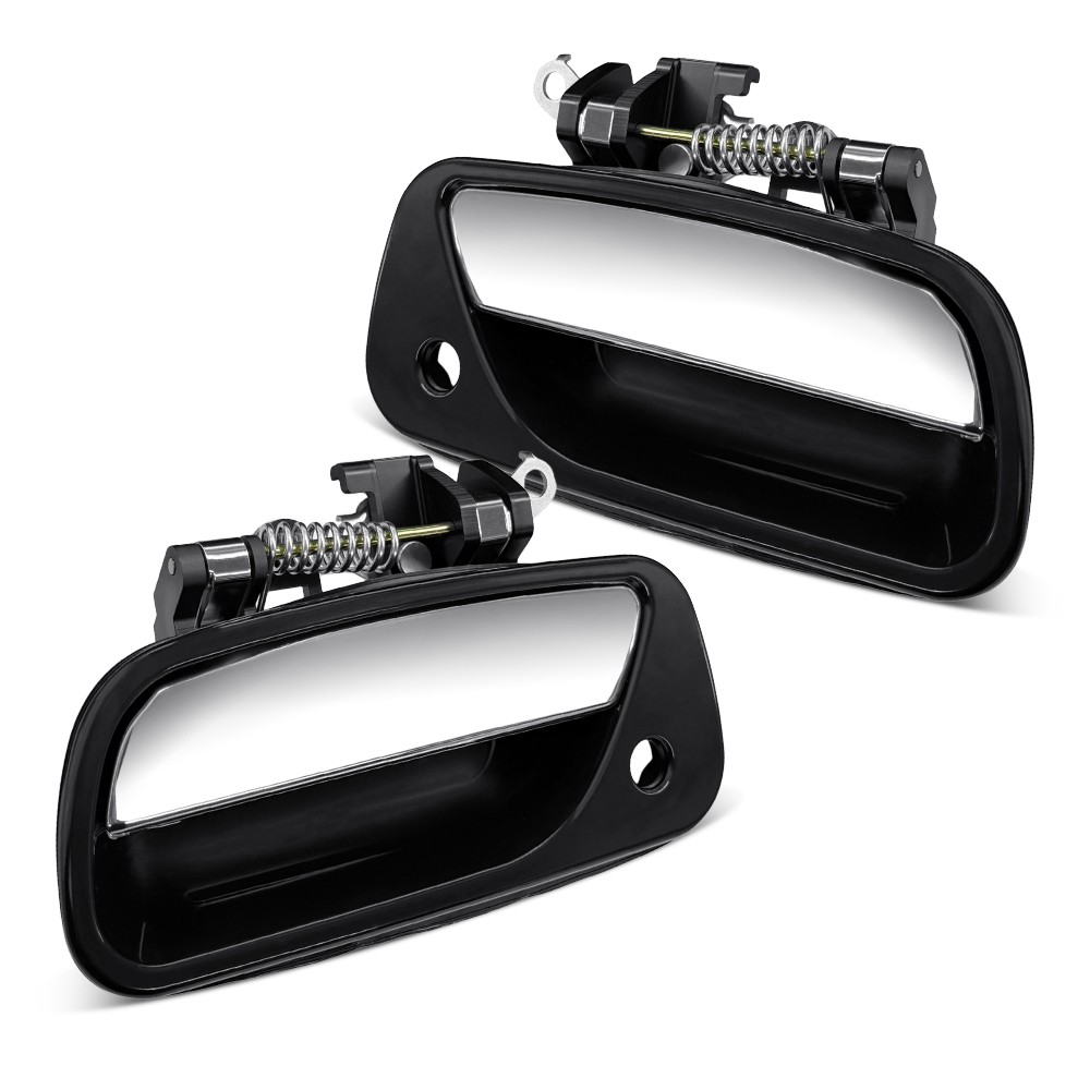 For Toyota T100 1993-1998 Front Left & Right Exterior Door Handles Pair Chrome