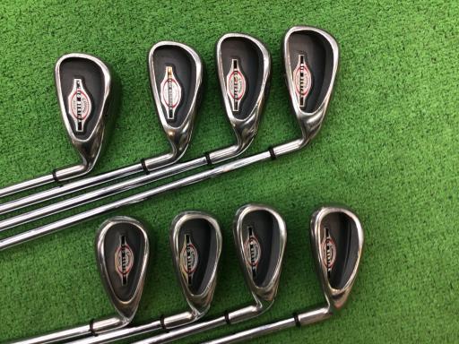 Callaway Big Bertha 2002 Iron Set 4-PW Steel Shaft Uniflex Right Handed 8pc