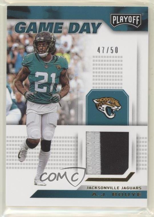 2019 Panini Playoff Game Day Memorabilia Prime /50 AJ Bouye #GD-9-image