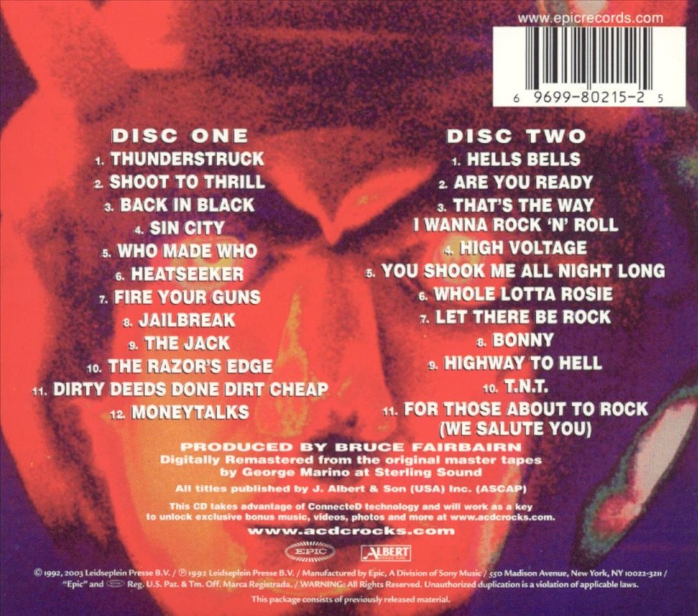 AC/DC AC/DC LIVE [COLLECTOR'S EDITION] NEW CD