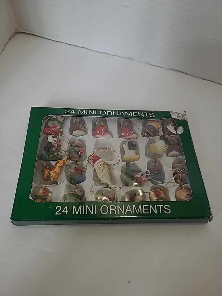Seasonal Specialties Early Years Mini Ornament, Set of 23 *Missing (1)-image