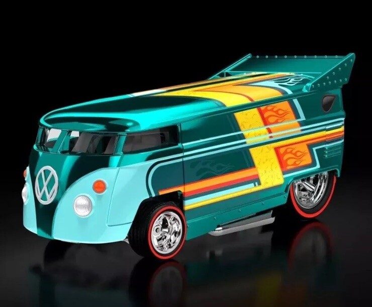 PRESALE Hot wheels Collectors RLC sELECTIONS Volkswagen Drag Bus Made To Order-image