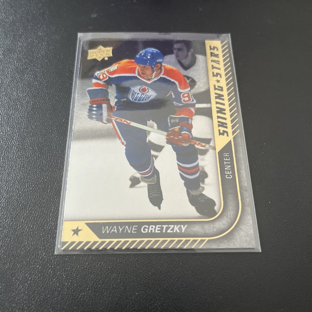 2015-16 Upper Deck Shining Stars Wayne Gretzky Oilers Hockey Card SS-50