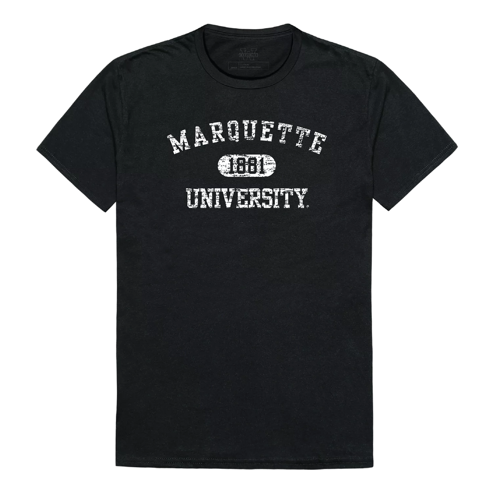 Marquette Golden Eagles NCAA Distressed Arch Vintage College Tee