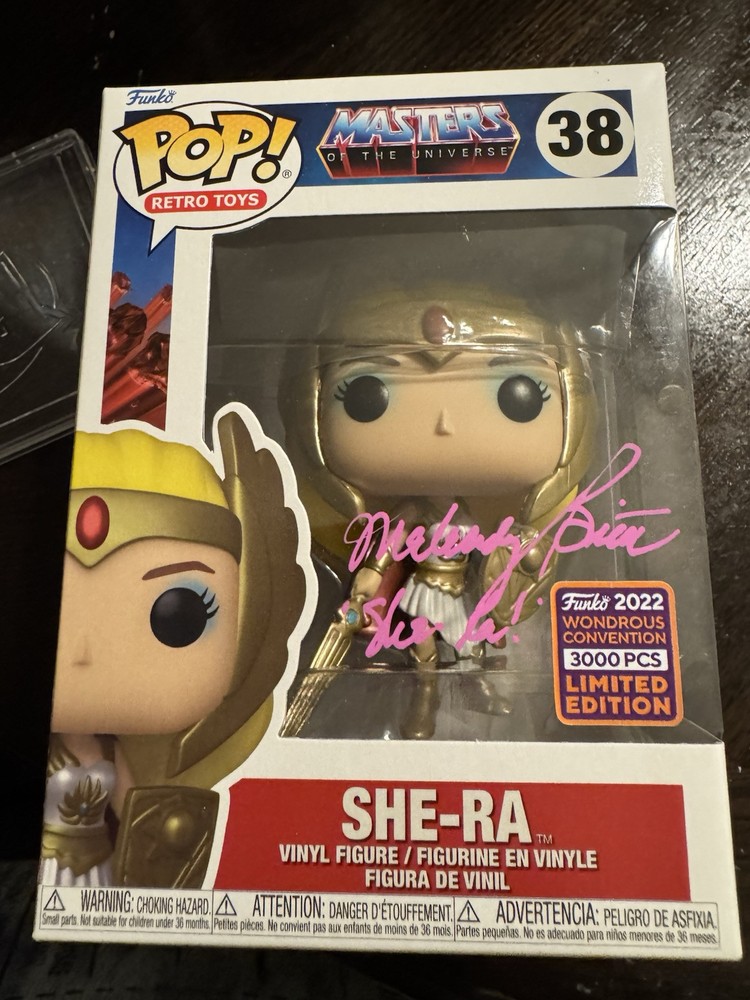 Funko Pop She-Ra Signed by Melendy Britt with COA Limited 3000pc