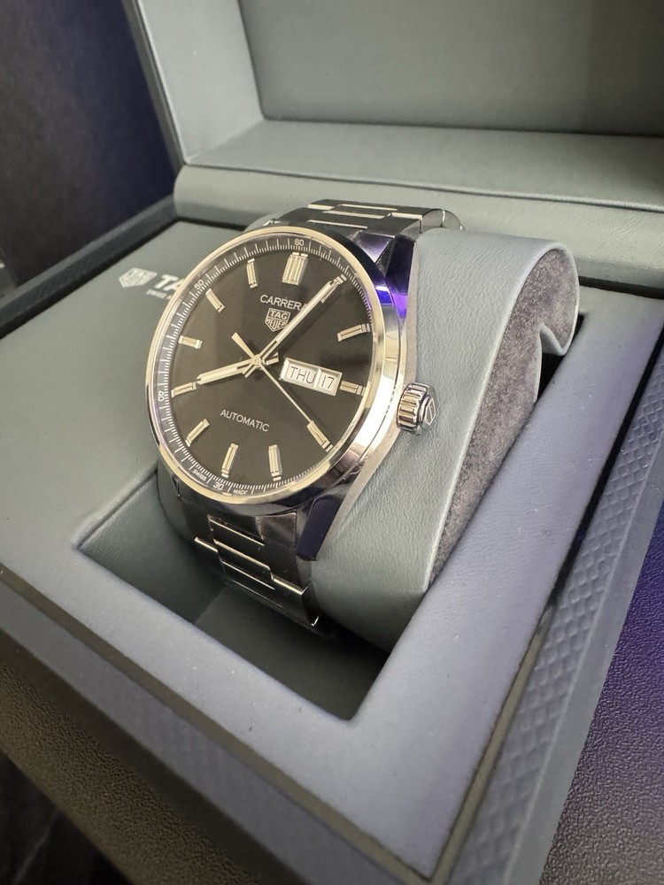 TAG Heuer Carrera WBN2012 Blue Dial Mens Luxury Watch BA0640