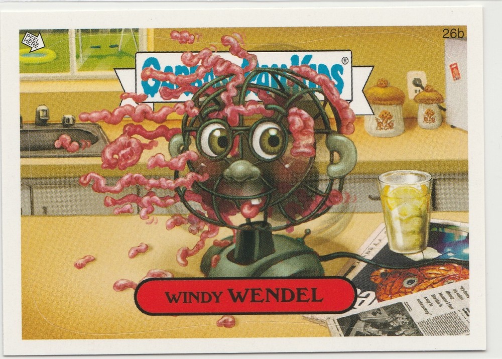 Windy Wendel Garbage Pail Kids GPK 2008 ANS7 Series 7 #26b