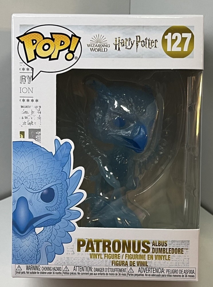 Funko Pop Albus Dumbledore Phoenix Patronus 127 Harry Potter Collectible with Protector Case