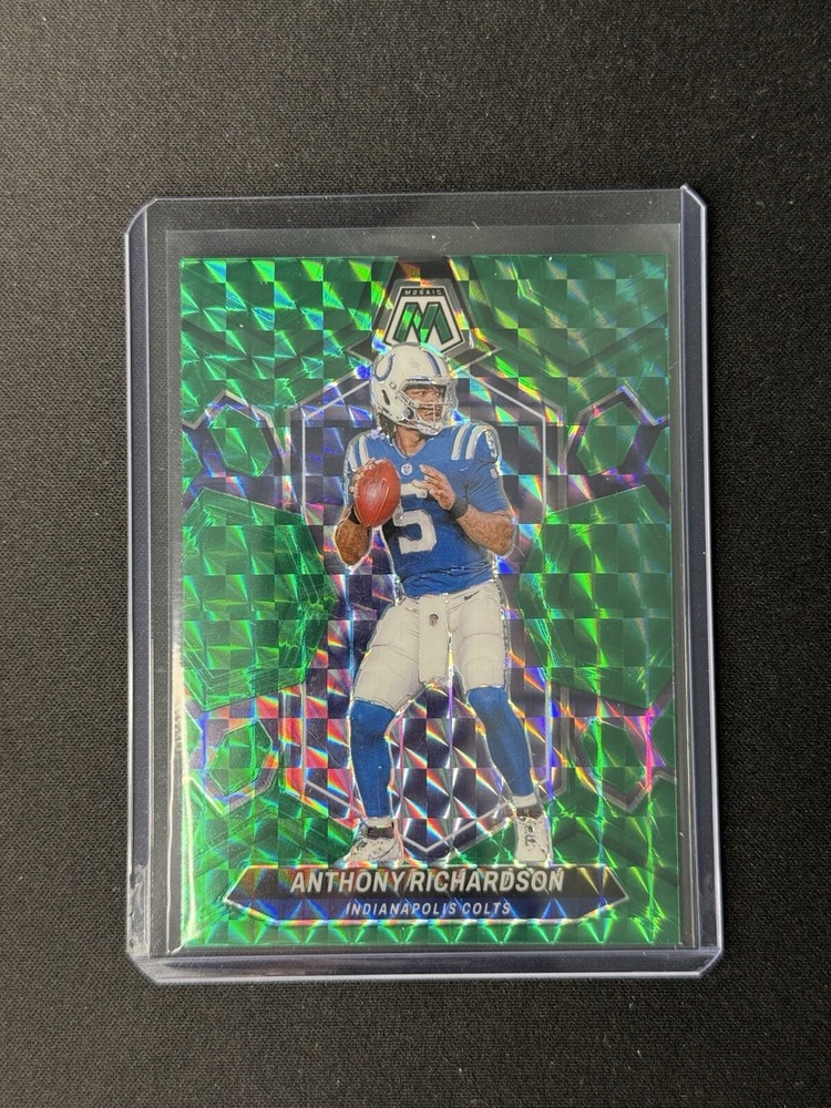 Anthony Richardson 2024 Panini Mosaic Green #92 - 2nd Year Colts NFL Card 🏈  