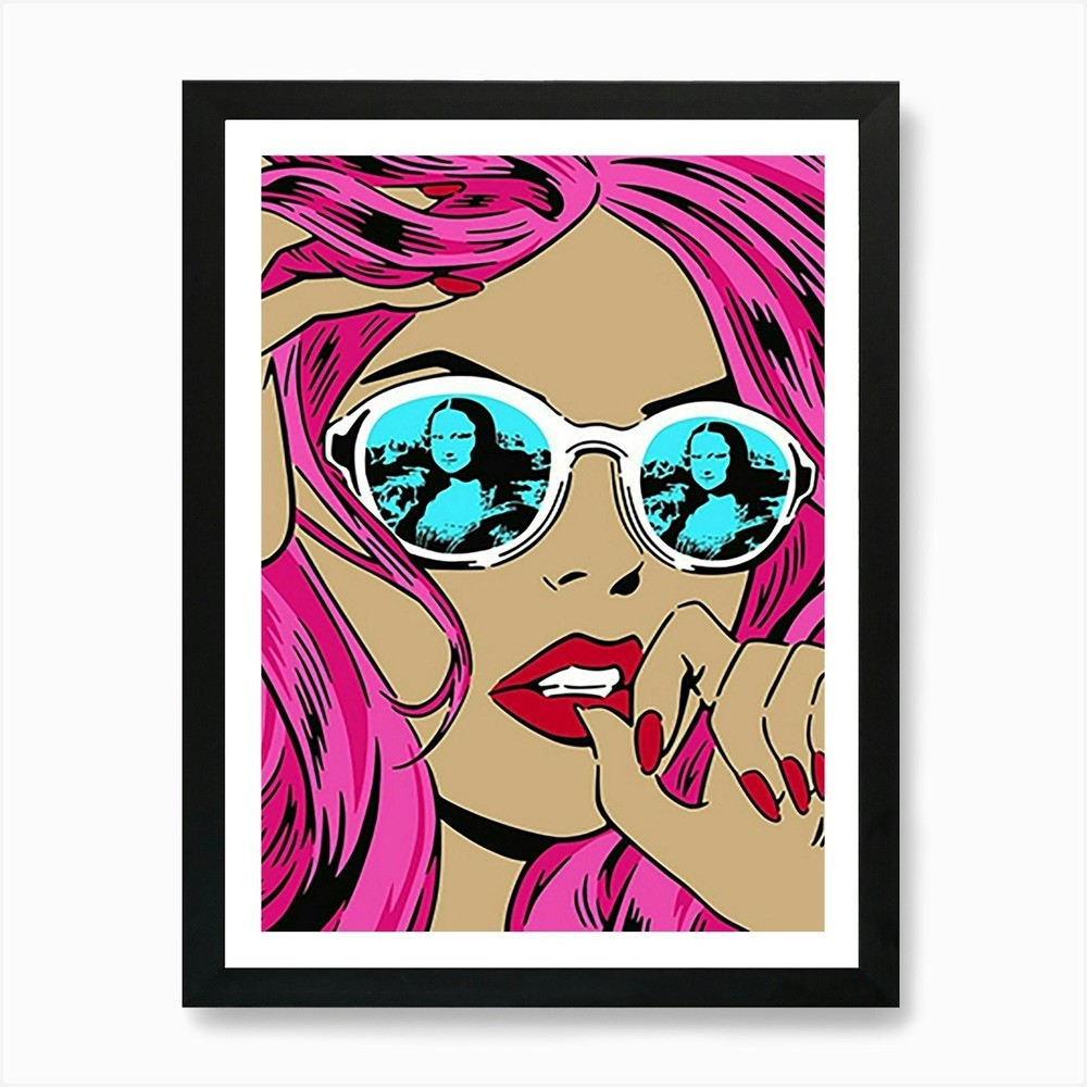 Pop Art 6 Art Print Framed Wall Art Poster Canvas Print Picture