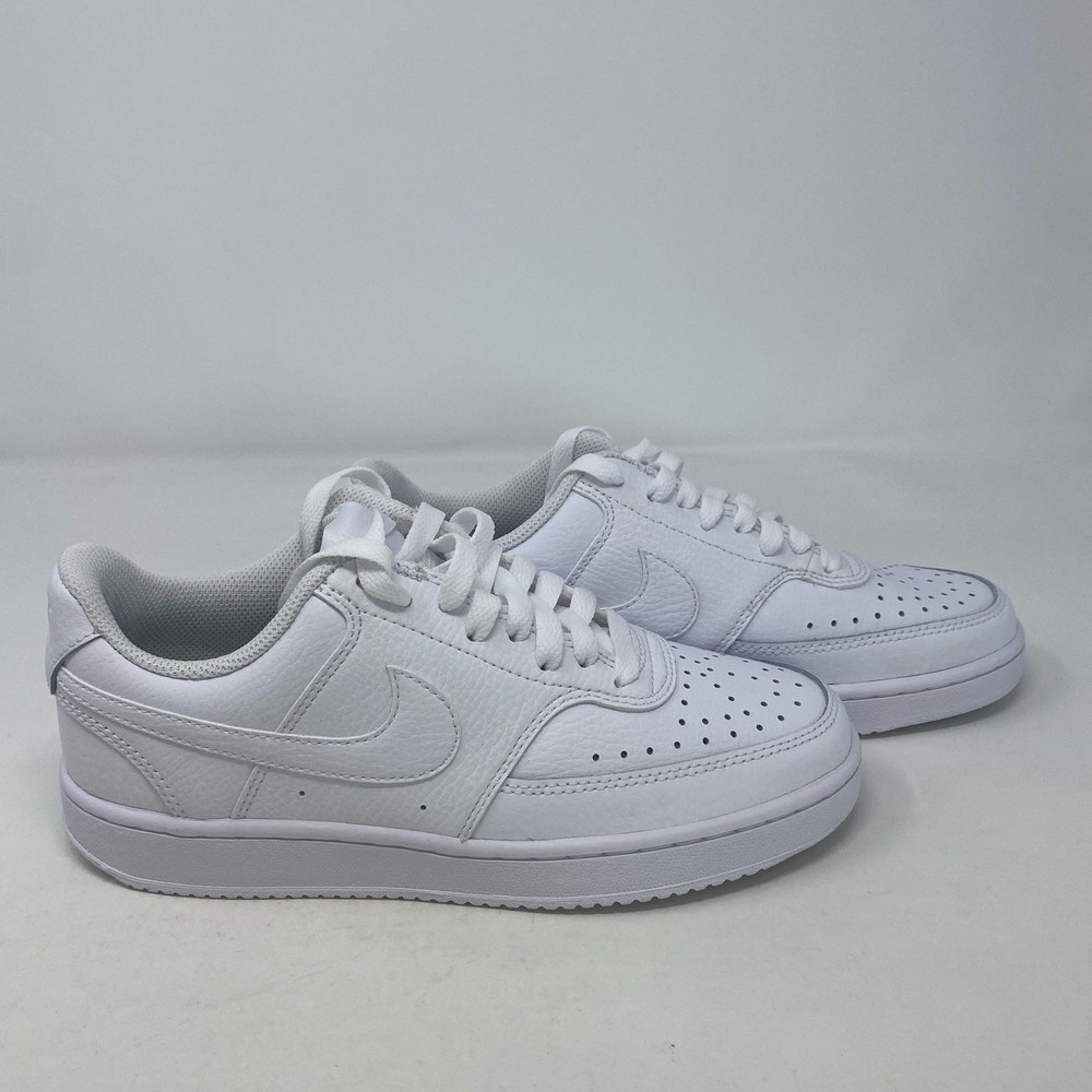 Nike Court Vision Low Women’s White Sneakers Size 6