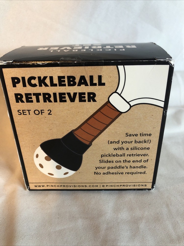 Pinch Provisions Pickleball Retriever Set 2 Pack Ball Retriever Picker Upper Pro