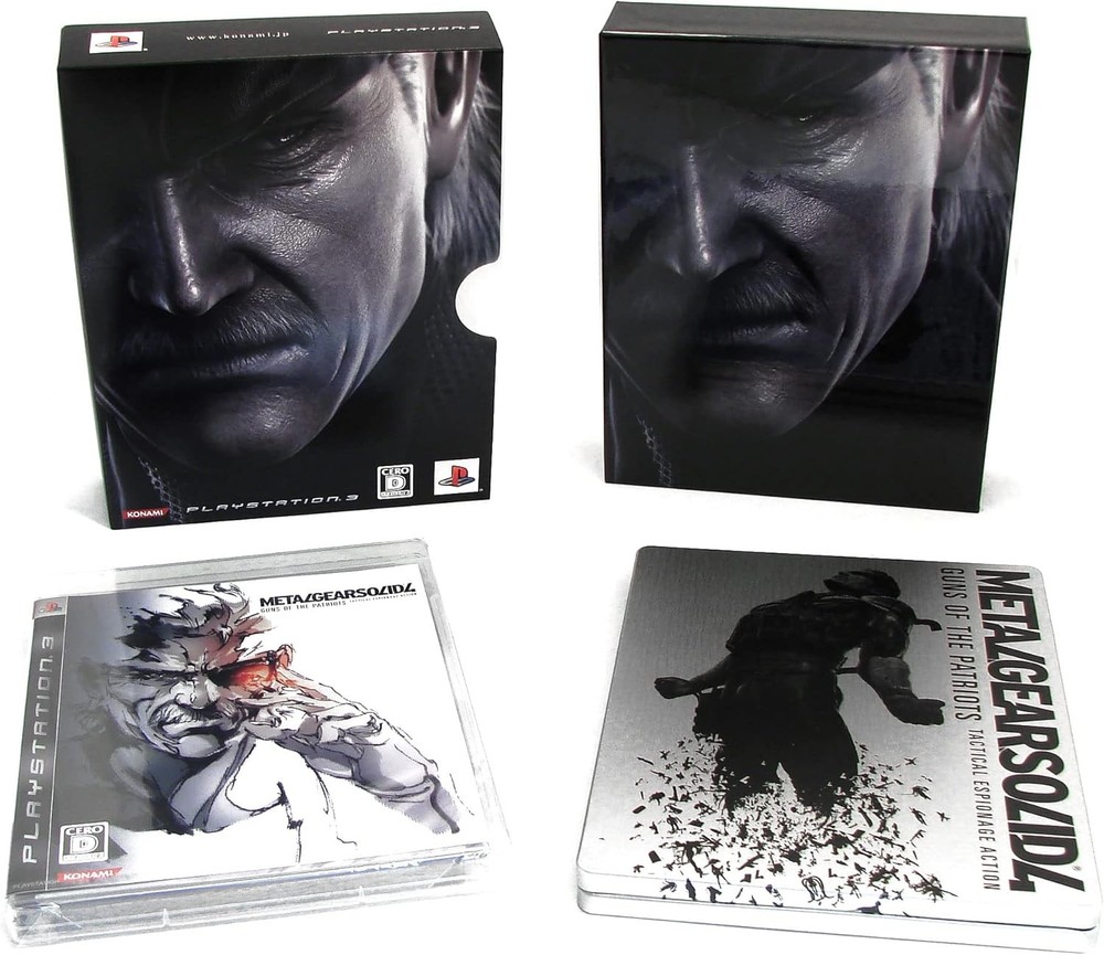 Metal Gear Solid 4 Guns of the Patriots (Special Edition) - PS3 book form JP