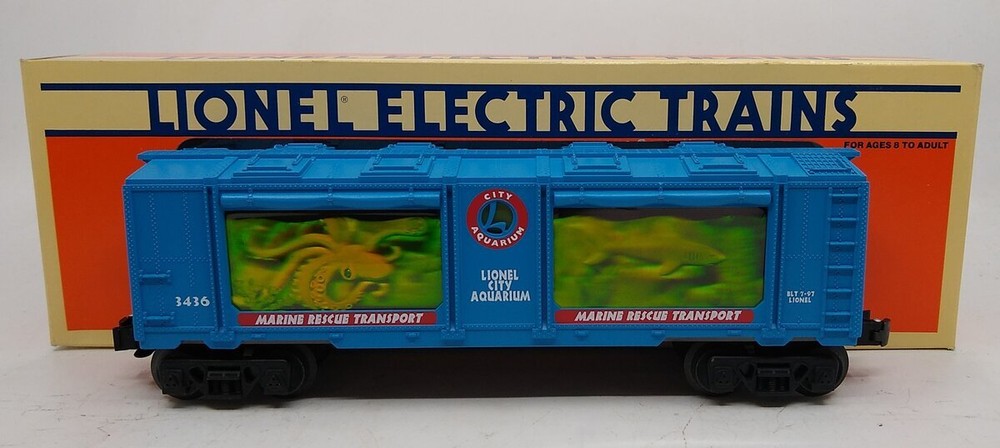Lionel 6-16750 O Gauge Lionel City Aquarium Car #3436 LN/Box