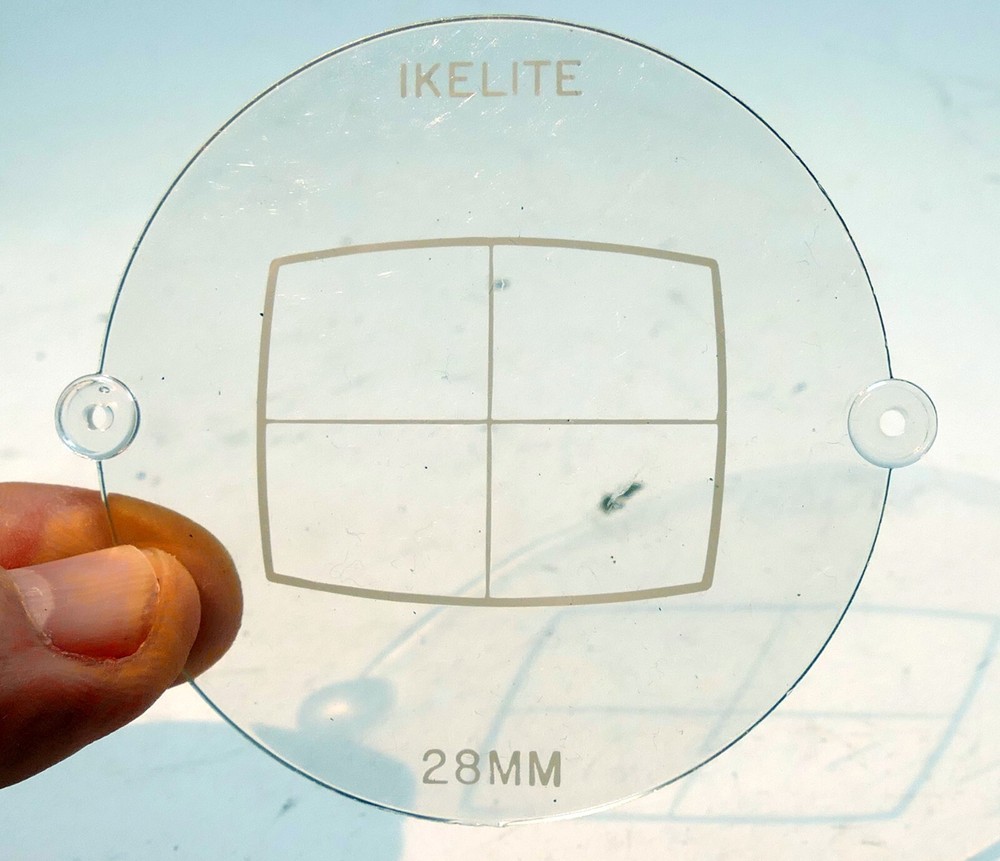 Ikelite adapter frame for Underwater Viewfinder 28mm  Nikonos.